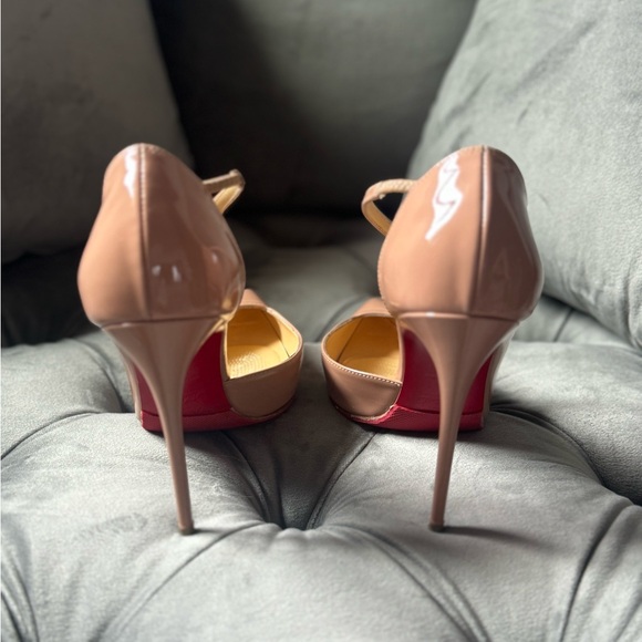 Jumping 100 Patent - Christian Louboutin - Nude - Size 37.5 - Picture 5 of 8